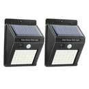 Solar-Powered Outdoor Motion Sensor Led Wall Light