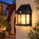 Luxisy DuoGuard – Aplique solar LED de 8 W con sensor