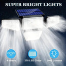 Foco Solar de Pared para Exterior con Sensor de Movimiento, 270 LEDs