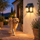 Luxisy DuoGuard – Aplique solar LED de 8 W con sensor