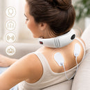 Electromagnetic Neck and Back Massager Calmagner InnovaGoods-0